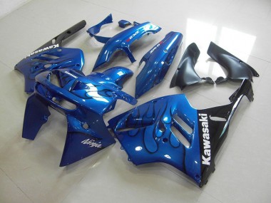 1994-1997 Blue Black Flame Kawasaki Ninja ZX9R Fairings & Bodywork