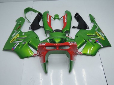 1994-1997 Green Red Kawasaki Ninja ZX9R Fairings