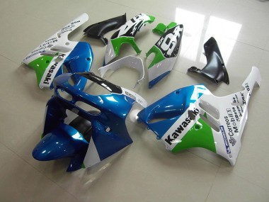 1994-1997 Light Blue White Kawasaki Ninja ZX9R Fairings