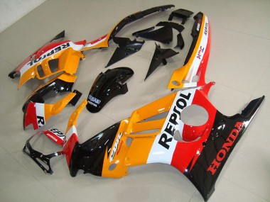 1995-1998 Orange Black Red Repsol Honda CBR600 F3 Fairings