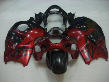 1996-2007 Red Black Suzuki GSXR 1300 Fairings & Bodywork