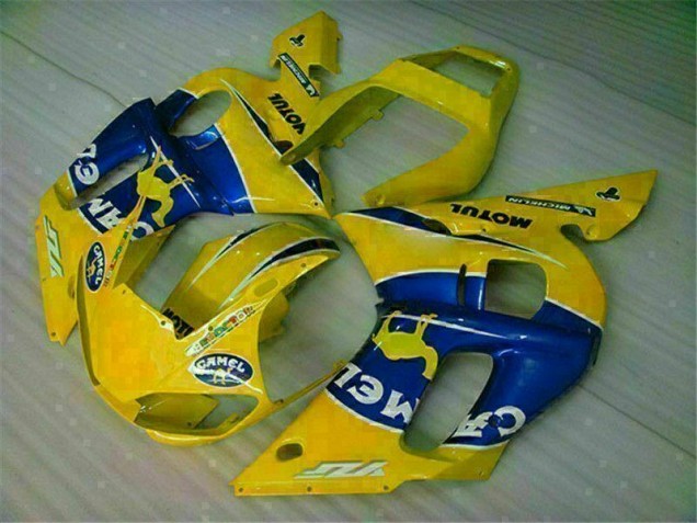 1998-2002 Yellow Blue Yamaha YZF R6 Fairings