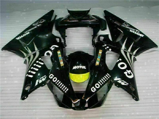 2000-2001 Black Yamaha YZF R1 Fairings