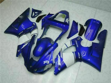 2000-2001 Blue Yamaha YZF R1 Complete Fairing Kit