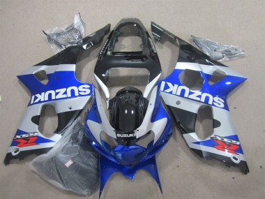 2000-2002 Blue Silver Suzuki GSXR1000 Fairings