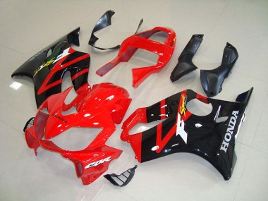 2001-2003 Black Red Honda CBR600 F4I Fairings