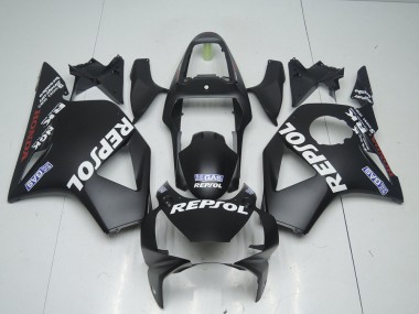 2002-2003 Matte Black Repsol Honda CBR900RR 954 Fairings