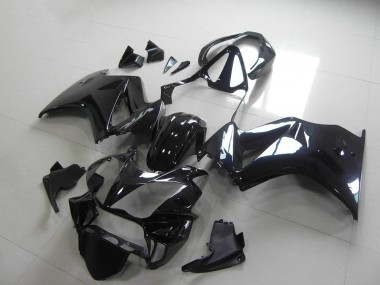 2002-2013 Glossy Black Honda VFR800 Fairings