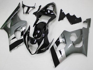 2003-2004 Black Grey Suzuki GSXR 1000 Fairings