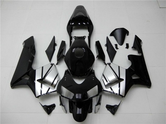 2003-2004 Black Silver Honda CBR600RR Fairings