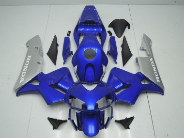 2003-2004 Blue Silver Honda CBR600RR Fairings