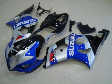 2003-2004 Blue Silver Suzuki GSXR 1000 Fairings