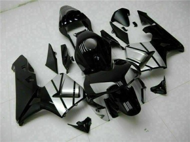 2003-2004 Glossy Black Honda CBR600RR Fairings