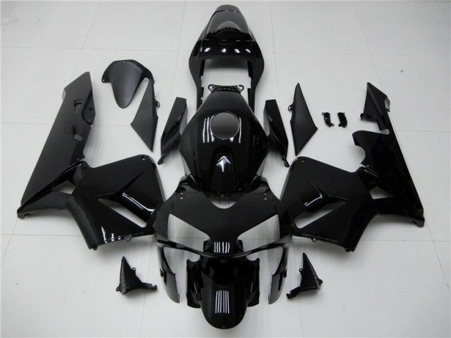 2003-2004 Glossy Black Honda CBR600RR Plastics Fairings