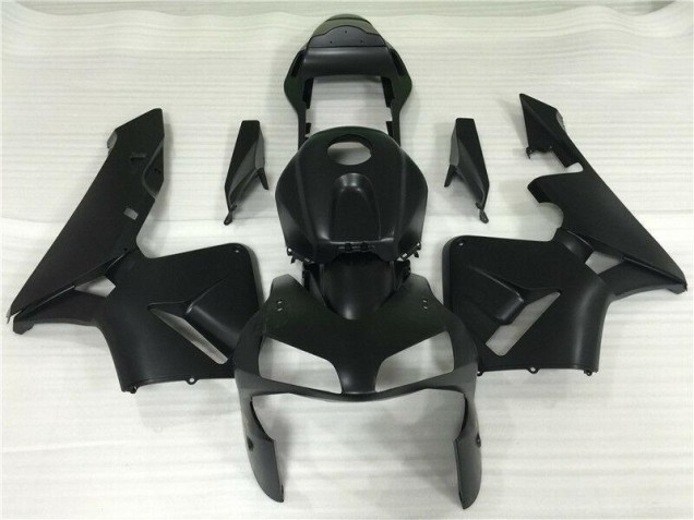 2003-2004 Matte Black Honda CBR600RR Fairings