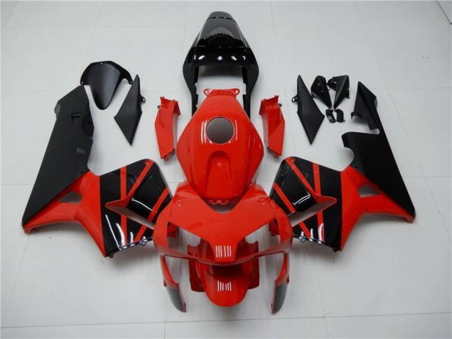 2003-2004 Red Black Honda CBR600RR Fairing Kit