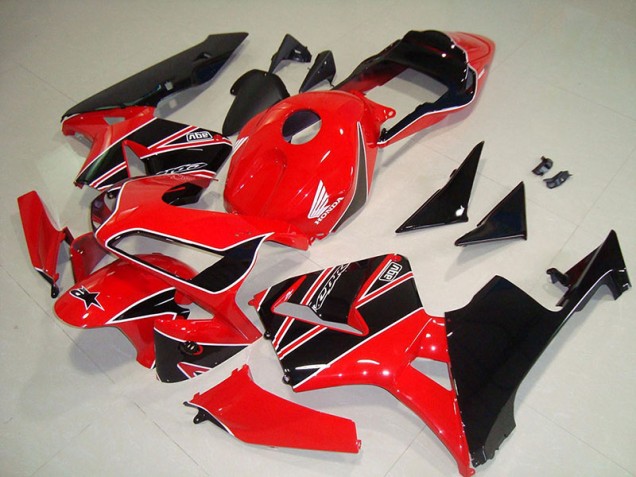 2003-2004 Red Black Honda CBR600RR Fairings