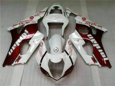 2003-2004 Red White Suzuki GSXR 1000 Fairings & Bodywork