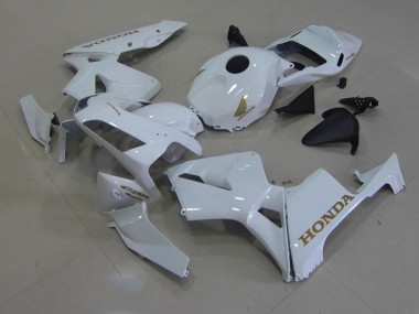 2003-2004 White Gold Honda CBR600RR Fairings