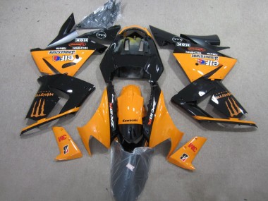 2003-2005 Orange Monster Kawasaki Ninja ZX10R Fairings