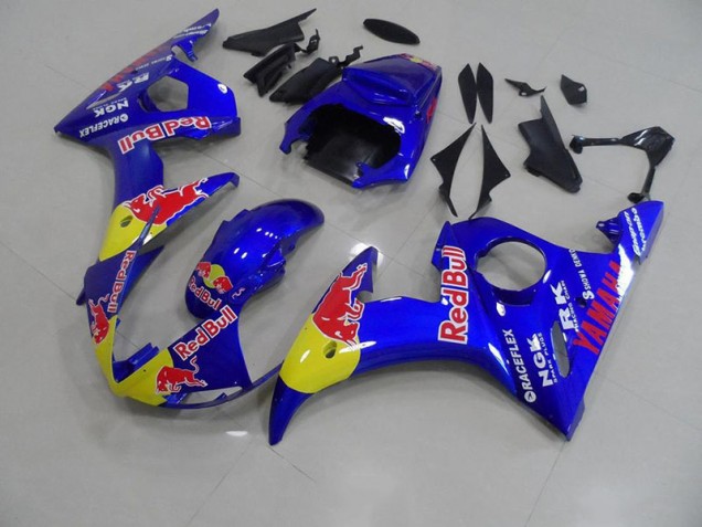 2003-2005 Red Bull Yamaha YZF R6 Fairings