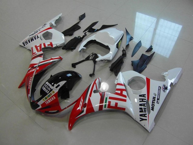 2003-2005 Red Fiat Yamaha YZF R6 Fairings