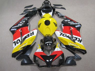 2004-2005 Yellow Red White Repsol Honda CBR1000RR Fairings