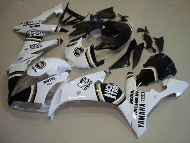 2004-2006 Black Gold White Yamaha YZF R1 Fairings