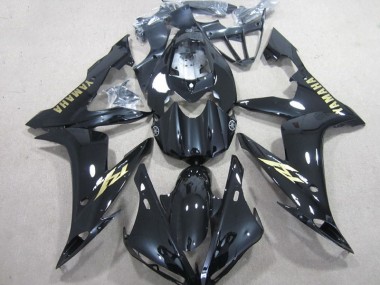 2004-2006 Black Wigh Gold Decal Yamaha YZF R1 Fairings