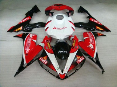 2004-2006 Red Yamaha YZF R1 Full Fairing Kit