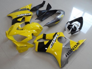 2004-2007 Yellow Grey Honda CBR600 F4i Fairings