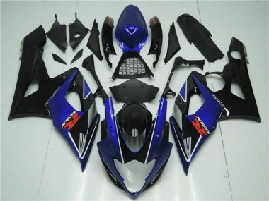 2005-2006 Blue Black Suzuki GSXR 1000 Fairings