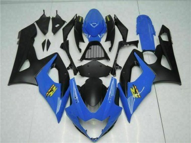 2005-2006 Blue Black Suzuki GSXR 1000 Full Fairing Kit