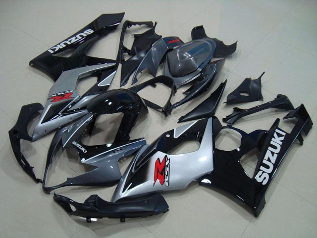 2005-2006 Grey Black Silver Suzuki GSXR 1000 Fairings