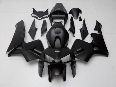 2005-2006 Matte Black Honda CBR600RR Fairing Kit