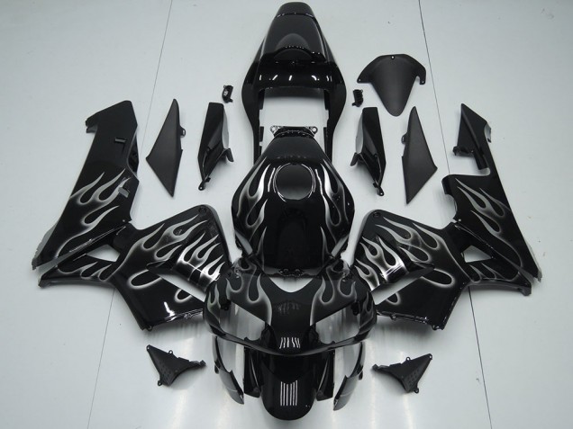 2005-2006 Silver Flame Honda CBR600RR Fairings