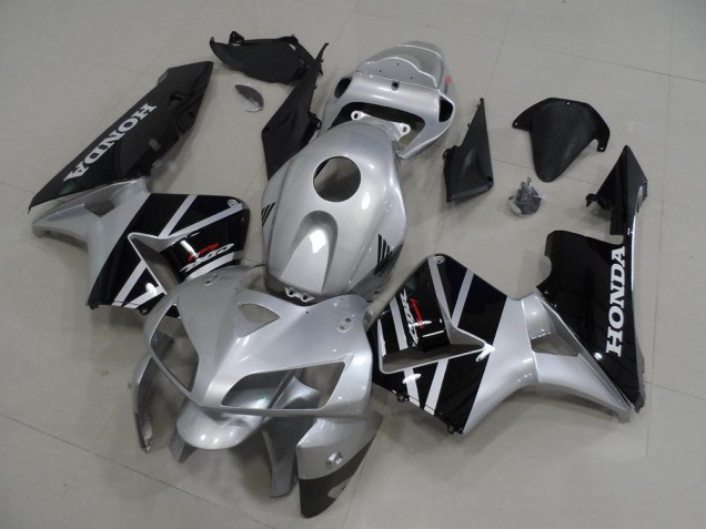 2005-2006 Silver Grey Honda CBR600RR Fairings