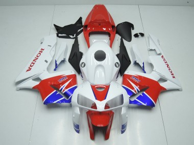 2005-2006 White Hrc Honda CBR600RR Fairings