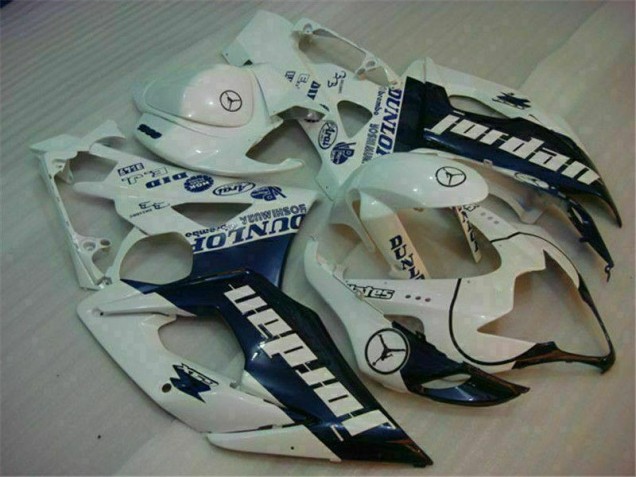 2005-2006 White Suzuki GSXR 1000 Fairings