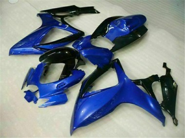 2006-2007 Blue Suzuki GSXR 600/750 Full Abs Fairings