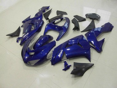 2006-2007 Dark Blue Kawasaki Ninja ZX10R Fairings