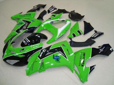 2006-2007 Green Kawasaki Ninja ZX10R Fairings