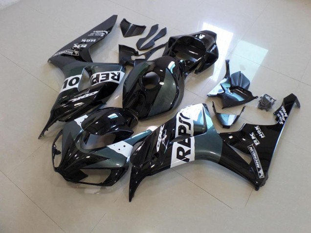 2006-2007 Grey Repsol Honda CBR1000RR Fairings