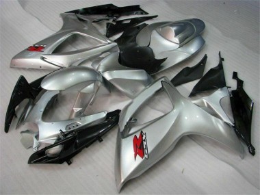 2006-2007 Silver Suzuki GSXR 600/750 Fairings