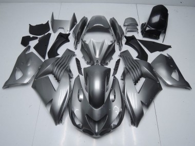 2006-2011 Glossy Grey Kawasaki Ninja ZX14R Fairings