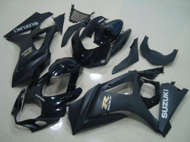 2007-2008 Black OEM Style Suzuki GSXR 1000 Fairings