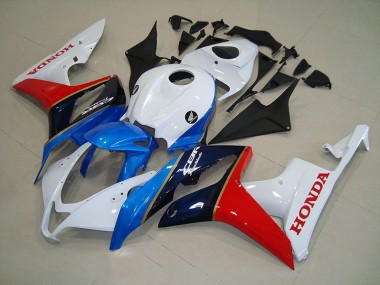 2007-2008 Black Red Honda CBR600RR Fairings