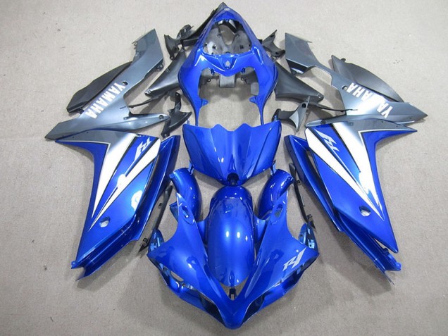 2007-2008 Blue Silver Yamaha YZF R1 Fairings