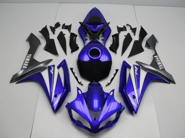 2007-2008 Blue White Yamaha YZF R1 Fairings