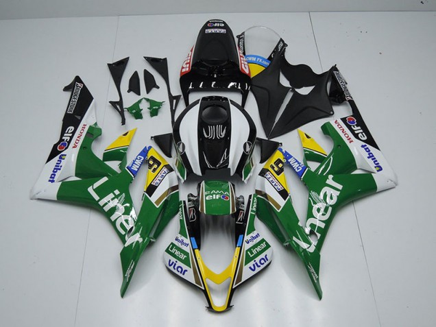 2007-2008 Green Liner Honda CBR600RR Fairings